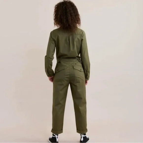 ROARK Layover Jumpsuit Romper in Military Size XS - Picture 2 of 3